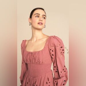 SAYLOR Lex Cotton Mini Dress